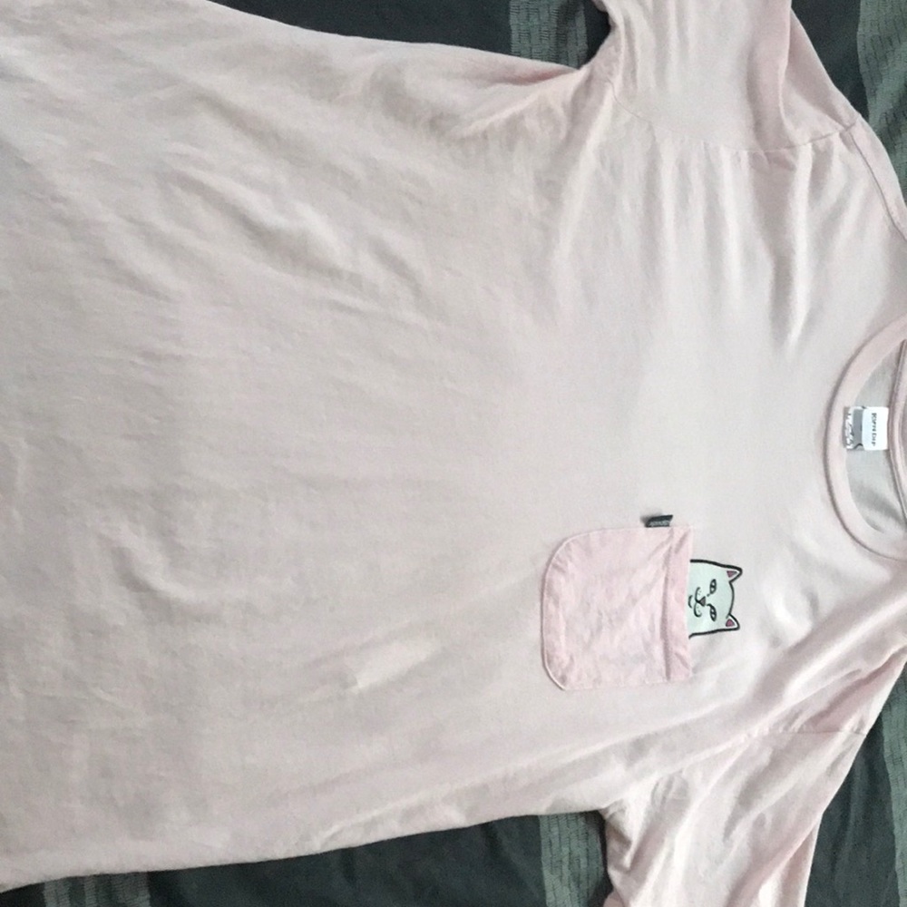 Rip and dip cat shirt